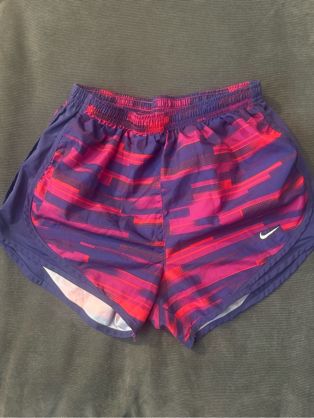 Nike Women’s Purple & Pink Athletic Running Shorts